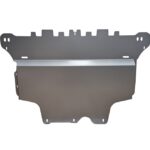 Audi Q2 aluminium engine front bumper and gearbox underbody protection