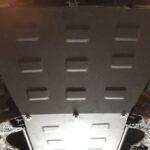 Ford Maverick steel underbody protection for engine and radiator