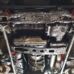Steel engine and radiator guard for Ford Maverick