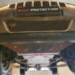 Jeep Commander transmission skid plate 2 mm steel