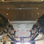 Jeep Commander engine radiator protection plate 2005-2010