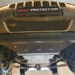 Jeep Commander steel engine underbody protection