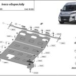 Iveco eSuperJolly engine gearbox and radiator underbody protection