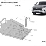 Ford Tourneo Custom 2023-2026 AdBlue tank underbody protection