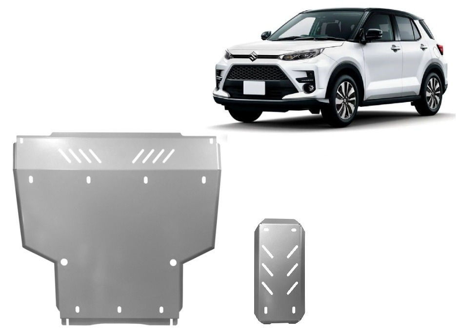 Suzuki SX4 (2023-2026) Engine, Gearbox, Rear Differential Skid Plate - 3 mm Aluminium