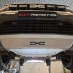 Dacia Duster 4x2 gearbox radiator underbody guard