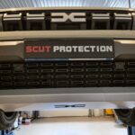 Dacia Duster 4x2 engine and front bumper protection plate