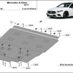 Mercedes A-Class aluminium underbody protection