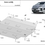 Iveco eJolly engine gearbox and radiator underbody protection