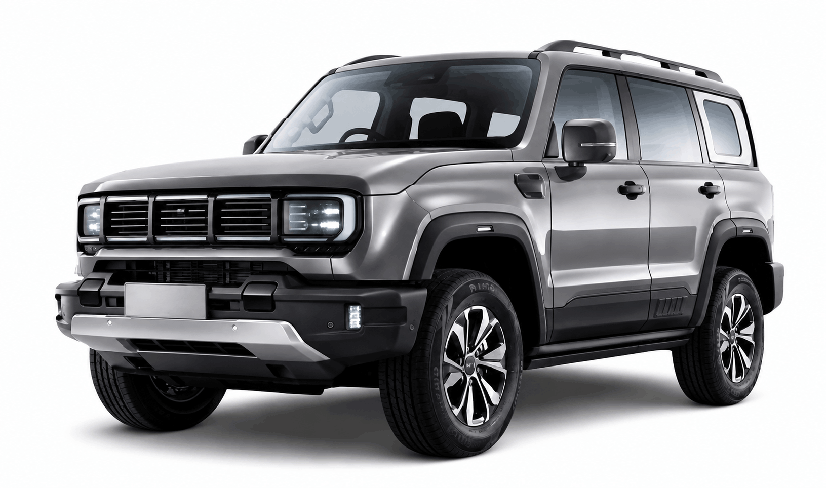 BAIC Beijing BJ40 2023–2026 engine, radiator and front bumper skid plate – 2.5 mm steel