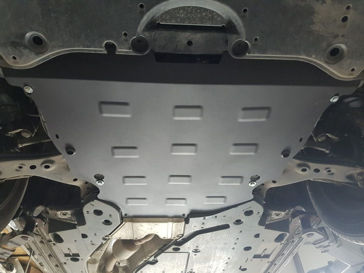 Toyota RAV4 engine and radiator skid plate