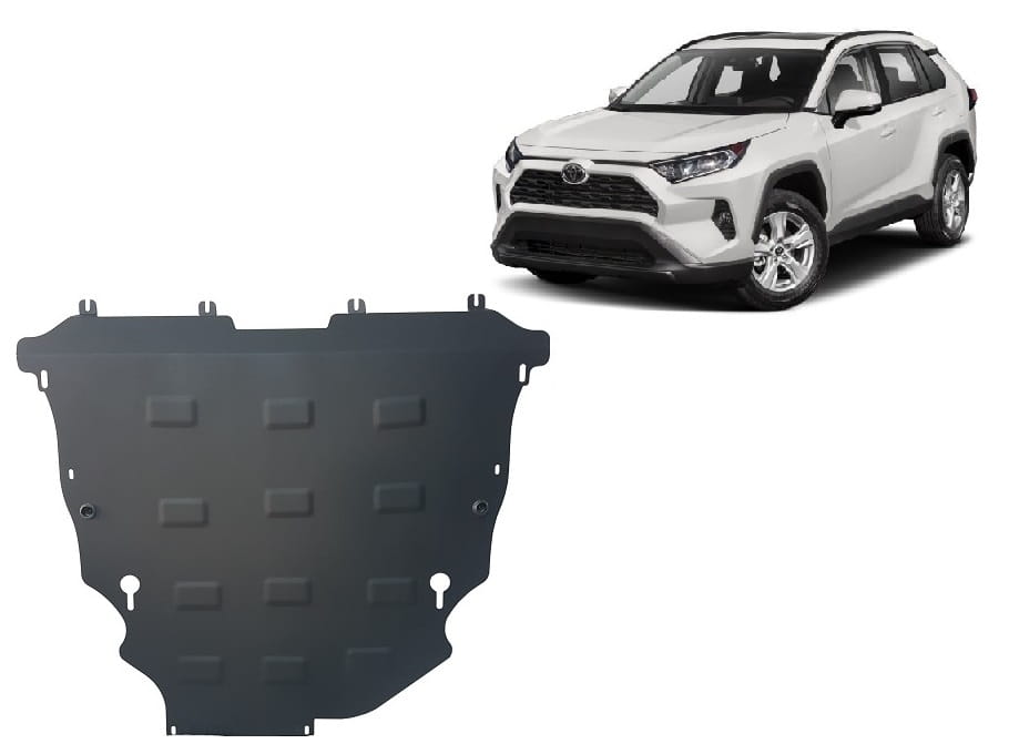 Toyota RAV4 underbody protection skid plate set