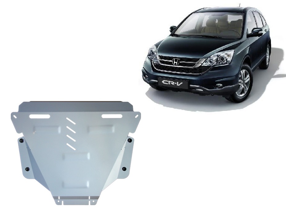 Honda CR-V 2007-2013 engine and gearbox skid plate in 3 mm aluminium