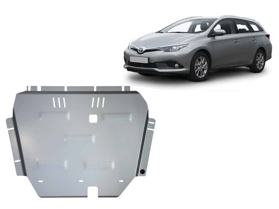 Toyota Auris (2013-2018) Engine, Gearbox, Radiator Skid Plate – 3 mm Aluminium